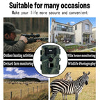 PR2000 2 Inch LCD Screen Infrared Night Vision Wildlife Hunting Trail Camera, PR2000