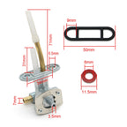 Motorcycle Fuel Tap Valve Petcock Fuel Tank Gas Switch 0470-344 for Arctic Cat 250/300/400/500, For Arctic Cat 250/300/400/500