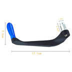 2 PCS Motorcycle Modification Accessories Striped Horn Shape Gear Brake Clutch Handbrake