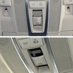Car Dome Light Button Sunroof Window Switch Button for Mercedes-Benz W166 / W292 2012-, Left Driving, Flat, Convex