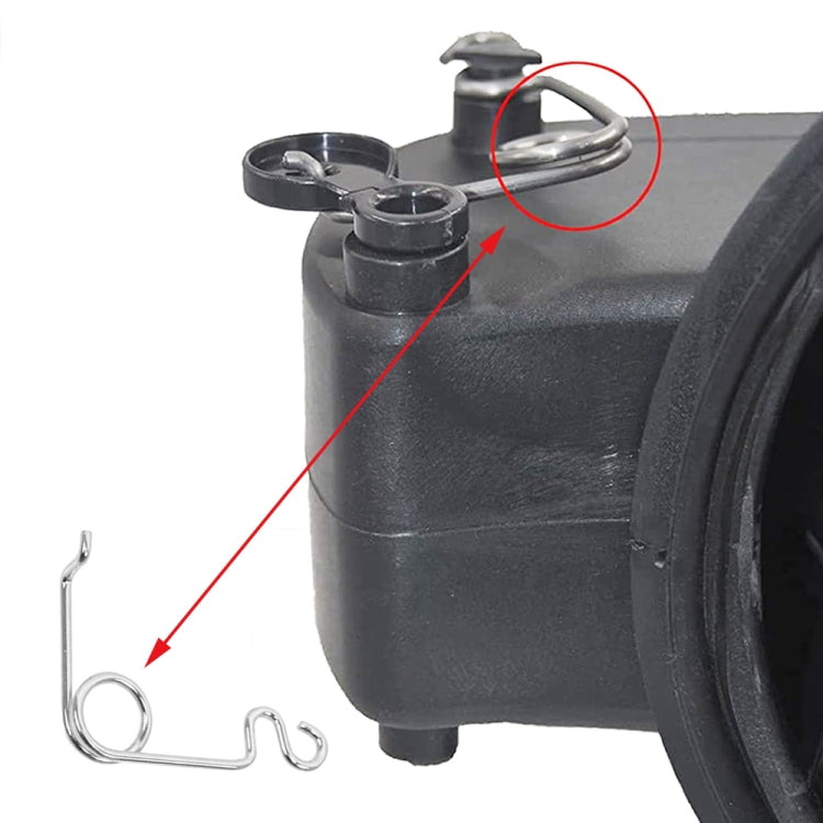 Car Fuel Door Spring Hinge Pin for Ford F150 2009-2014, XBL114A-BK