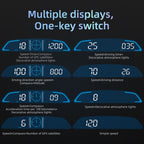G3 Car 5.5 inch HUD Head-up Display HD GPS Speed Alarm Odometer, G3