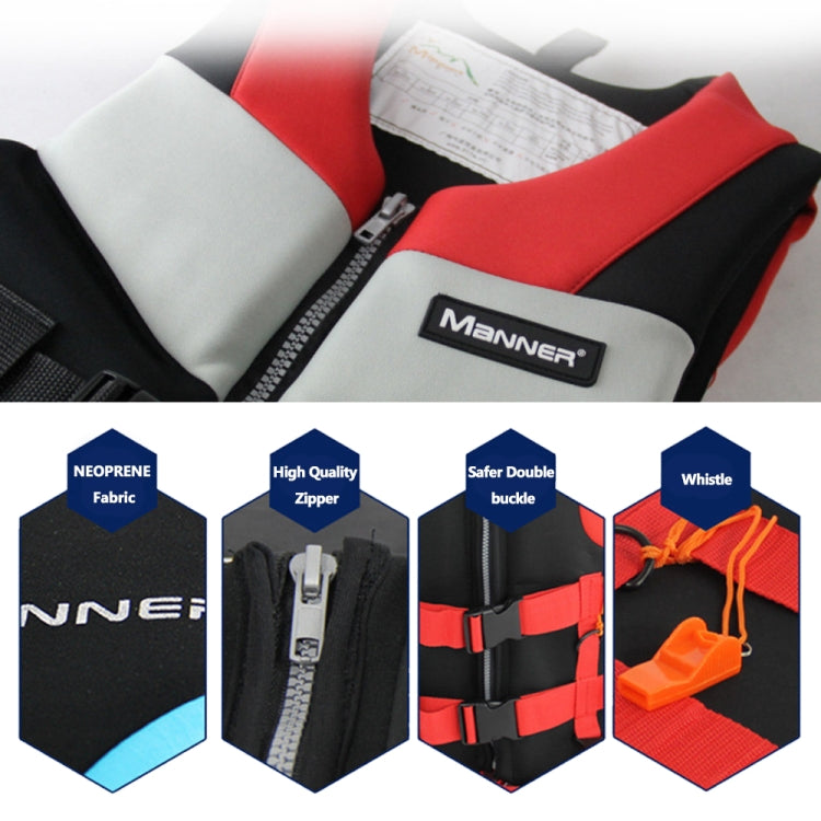 MANNER QP2030 Adult buoyancy Vest Swimming Aid Life Jacket, S, M, L, XL, XXL