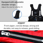 MANNER QP2027 Adult Buoyancy Fishing Vest Life Jacket, Buoyancy Jacket (Black), Buoyancy Jacket (Red)
