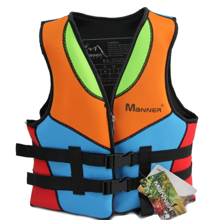 MANNER QP2007 Children Buoyancy Vest Swimming Aid Life Jacket, S, M, L, XL