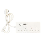 SM-SO301-K 4 Holes + 4 USB Multi-purpose Smart Power Strip, UK Plug, WIFI  13A
