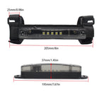Motorcycle LED Guard Bar Light for UTV ATV Polaris RZR Golf Cart, Guard Bar Light(Smoked), Guard Bar Light(Transparent)