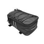 Motorcycle Waterproof PU Leather Rack Rear Carrier Bag, Capacity: 8L with Rain Cover, 8L