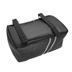 Motorcycle Waterproof PU Leather Rack Rear Carrier Bag, Capacity: 8L with Rain Cover, 8L