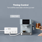 SM-SO301-A 4 Holes + 4 USB 2000W Multi-purpose Smart Power Strip, AU Plug, ZigBee 10A, WiFi 10A