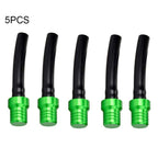 5 PCS Universal Motorcycle Tank Gas Fuel Cap Valve Vent Breather Hose Tube
