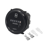 Mechanical Chronograph Marine Boat Engine Round ACDC Truck Chrono Hour Meter, Mechanical Chronograph