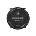 Mechanical Chronograph Marine Boat Engine Round ACDC Truck Chrono Hour Meter, Mechanical Chronograph