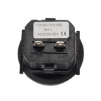 Mechanical Chronograph Marine Boat Engine Round ACDC Truck Chrono Hour Meter, Mechanical Chronograph