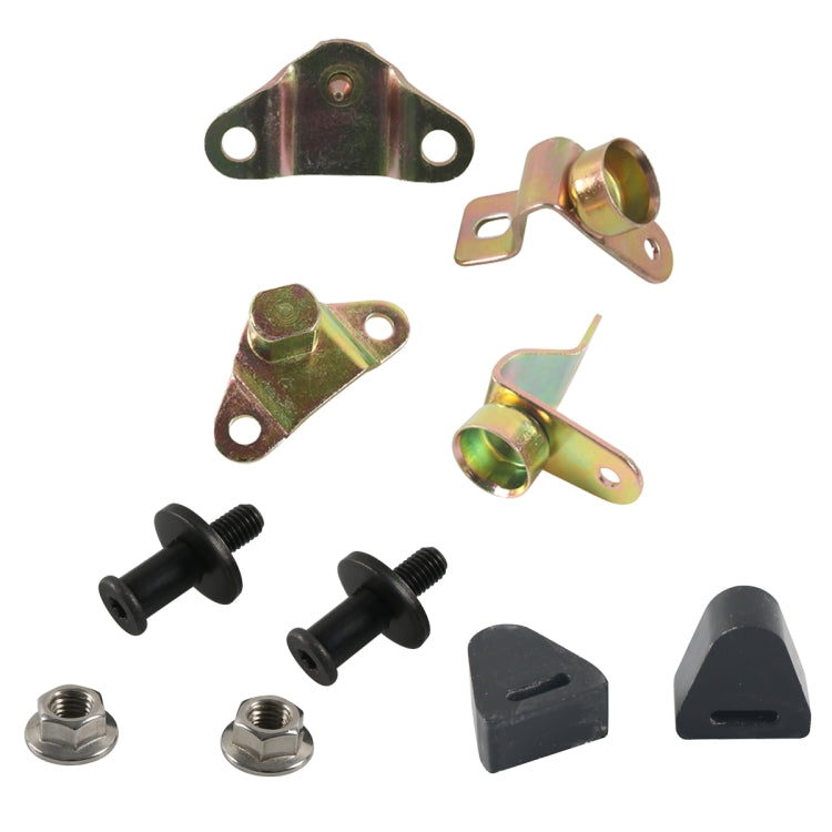 A7536 Car Tailgate Hinge Insert Kit + Lock Bolt + Rear Rubber Stopper 15074253 / 15078745 for Chevrolet, A7536