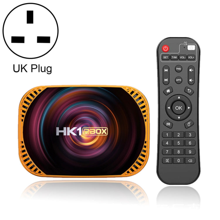 HK1RBOX X4 4K TV Box, Android 11 Amlogic S905X4 CPU with RC, 4GB+32GB, 4GB+64GB, 4GB+128GB