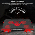 5 Fan 2 USB Lifting Folding Laptop Cooling Stand