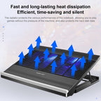 T10 Aluminum Alloy Multi Gear Adjustable Laptop Radiator