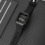 SKMEI 1960 Stainless Steel Buckle Silicone Strap Waterproof Electronic Watch, 1960 Black Gold, 1960 Black and White Machine, 1960 Black and Black Machine, 1960 Blue, 1960 Light Grey