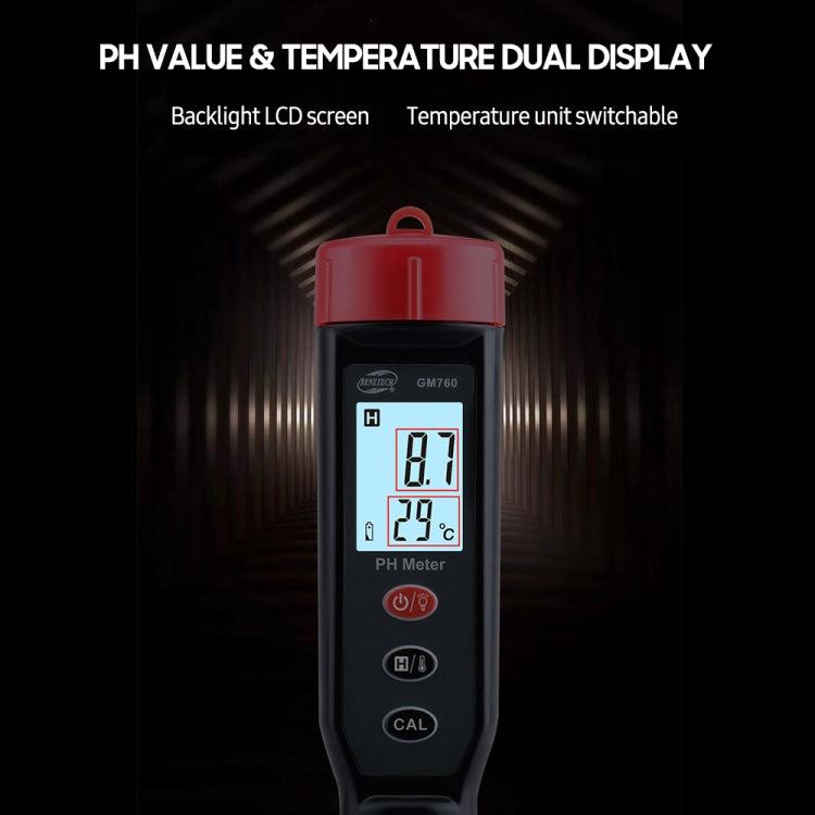 BENETECH GM760 Digital PH Meter Tester, GM760