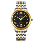 SKMEI 9272 Stainless Steel Buckle Strap Waterproof Quartz Watch, Man, Women