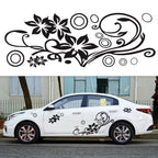 2 PCS/Set D-75 Flower Vine Pattern Car Modified Decorative Sticker, D-75