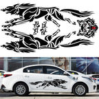 2 PCS/Set D-218 Wolf Totem Pattern Car Modified Decorative Sticker, D-218