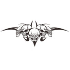 D-299 Skull Pattern Car Modified Hood Decorative Sticker, D-299