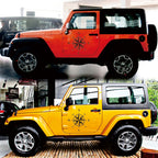 D-366 Compass Pattern Car Modified Decorative Sticker, D-366