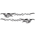 2 PCS/Set D-369 Totem Pattern Car Decorative Sticker, D-369
