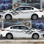 2 PCS/Set D-369 Totem Pattern Car Decorative Sticker, D-369