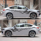 2 PCS/Set D-369 Totem Pattern Car Decorative Sticker, D-369