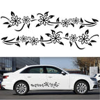 2 PCS/Set D-378 Flower Totem Pattern Car Modified Decorative Sticker, D-378