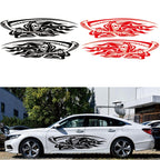 2 PCS/Set D-435 Grim Reaper Pattern Car Modified Decorative Sticker, D-435