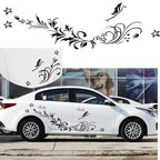 D-462 Butterfly Loves Flowers Pattern Car Modified Decorative Sticker, D-462