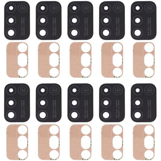 10 PCS Back Camera Lens, For Infinix Hot 10 Play, For Infinix Hot 10s/Hot 10T, For Infinix Hot 10i/Smart 5 Pro, For Infinix Note 8, For Infinix Note 10, For Infinix Hot 11s, For Infinix Hot 11 Play, For Infinix Zero X/Zero X Pro, For Infinix Note 8i