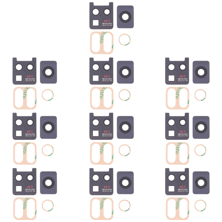 10 PCS Back Camera Lens, For Infinix Hot 10 Play, For Infinix Hot 10s/Hot 10T, For Infinix Hot 10i/Smart 5 Pro, For Infinix Note 8, For Infinix Note 10, For Infinix Hot 11s, For Infinix Hot 11 Play, For Infinix Zero X/Zero X Pro, For Infinix Note 8i   ...