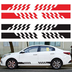 2 PCS/Set D-487 Stripe Pattern Car Modified Decorative Sticker, D-487