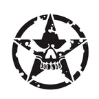 D-520 Star Pattern Car Modified Hood Decorative Sticker, D-520
