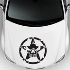 D-520 Star Pattern Car Modified Hood Decorative Sticker, D-520