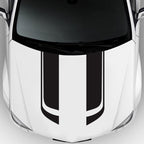 D-711 Stripe Pattern Car Modified Hood Decorative Sticker, D-711