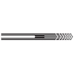 D-730 Stripe Pattern Car Modified Decorative Sticker, D-730