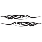 2 PCS/Set D-731 Totem Pattern Car Modified Decorative Sticker, D-731