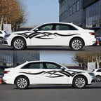 2 PCS/Set D-731 Totem Pattern Car Modified Decorative Sticker, D-731