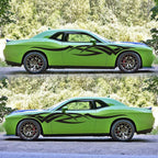 2 PCS/Set D-731 Totem Pattern Car Modified Decorative Sticker, D-731