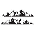 2 PCS/Set D-750 Mountain Pattern Car Modified Decorative Sticker, D-750