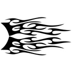 2 PCS/Set D-751 Flame Pattern Car Modified Decorative Sticker, D-751