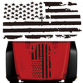 D-778 American Flag Pattern Car Modified Decorative Sticker, D-778