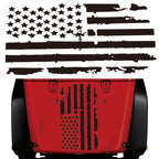D-778 American Flag Pattern Car Modified Decorative Sticker, D-778