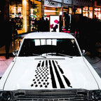 D-778 American Flag Pattern Car Modified Decorative Sticker, D-778